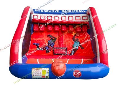 inflatable IPS basketball game