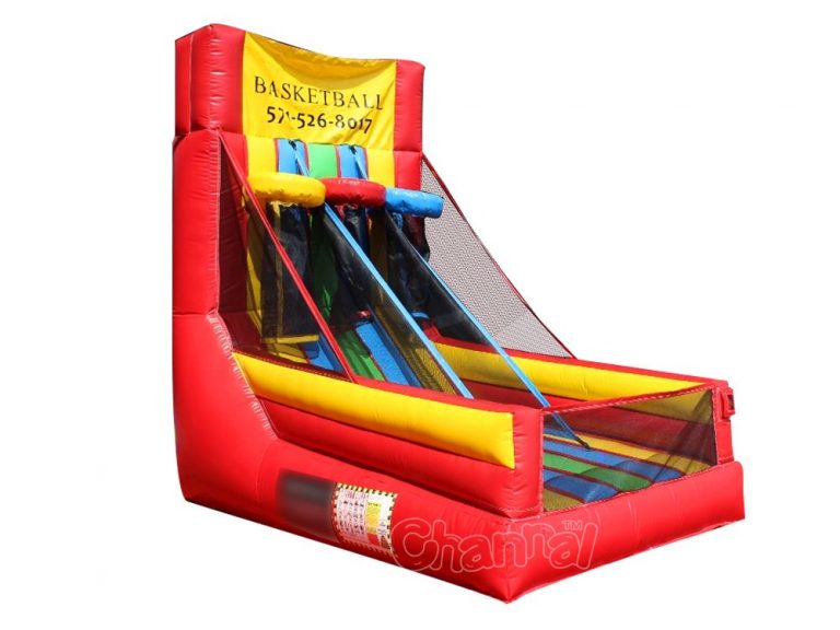 Inflatable Basketball Hoop Game For Sale - Channal Inflatables