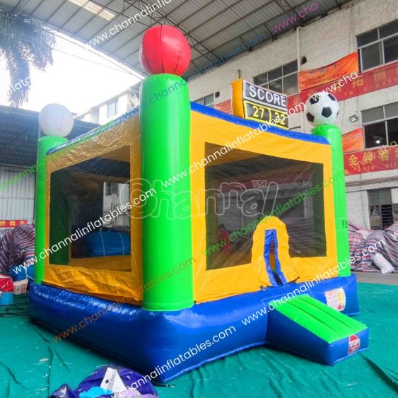 sports scores bouncy house for kids