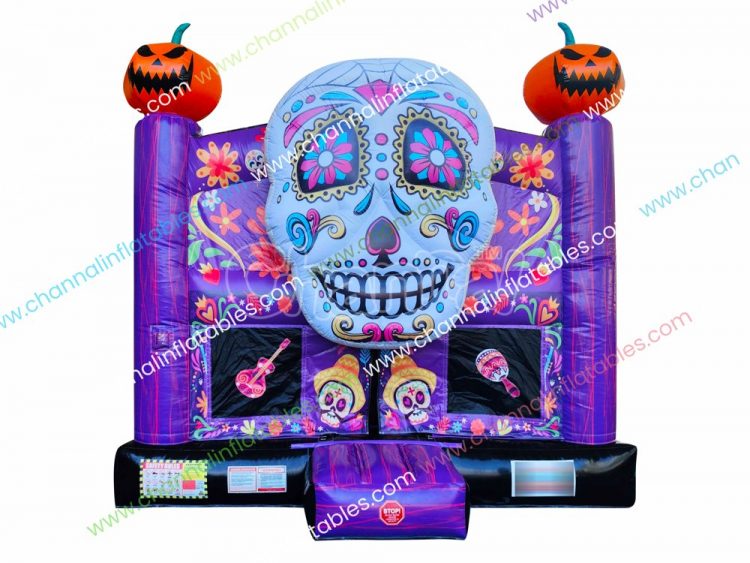 Calavera bounce house