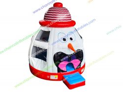 snowman inflatable bounce house