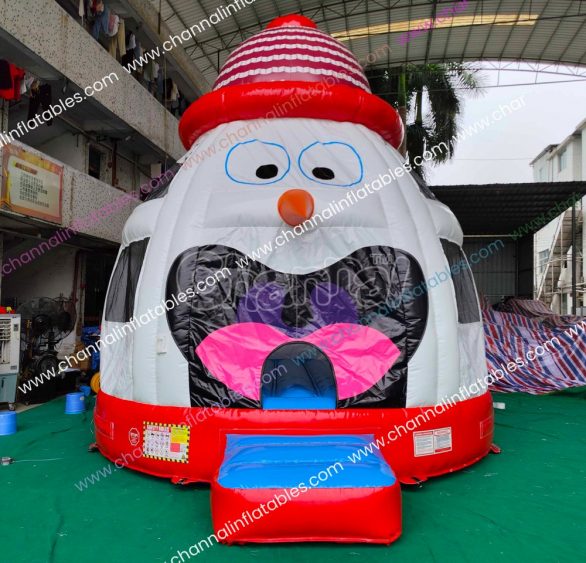 snowman inflatable jumper