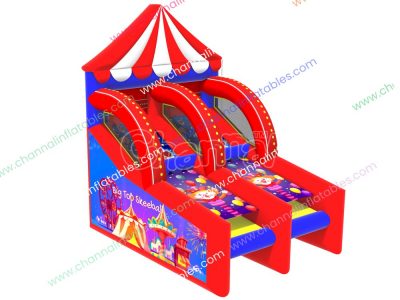 big top inflatable skee ball game