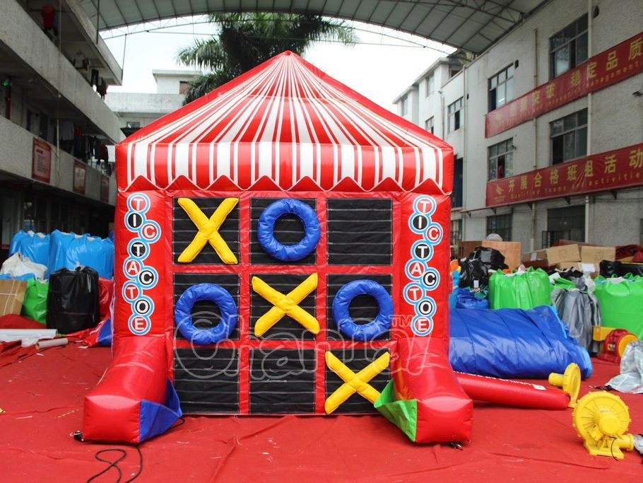 Inflatable Tic-Tac-Toe and Connect Four