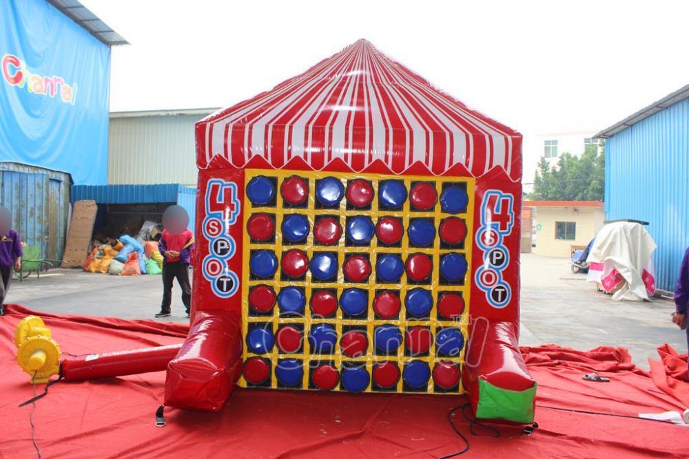 Inflatable Tic-Tac-Toe and Connect Four