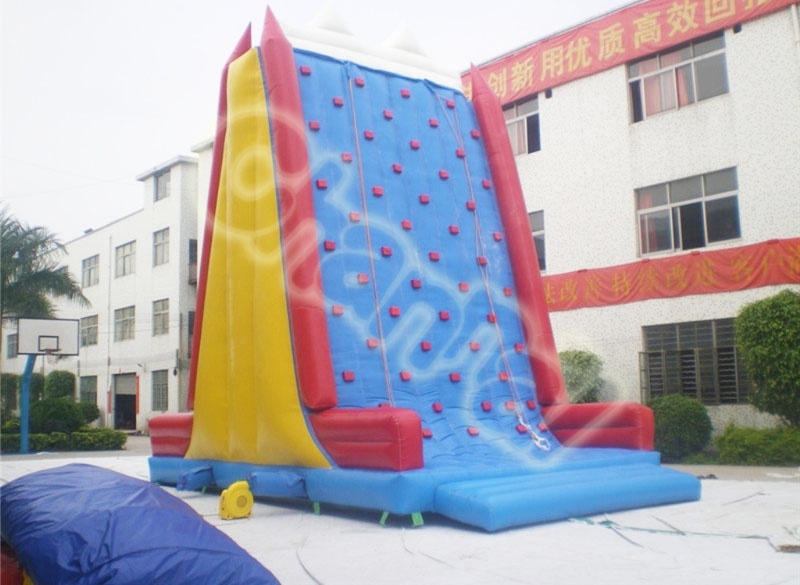 Inflatable Velcro Climbing Rock Wall - Channal Inflatables