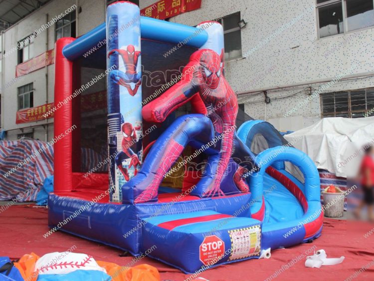 spider-man theme bouncy combo for kids