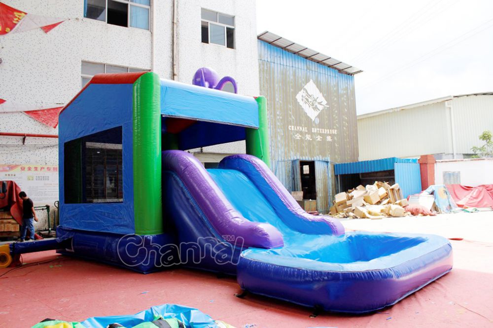 Octopus Inflatable Water Slide Combo - Channal Inflatables