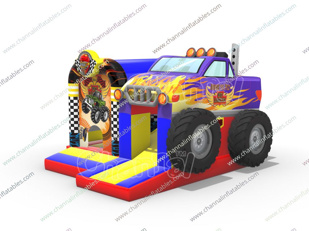 inflatable monster truck