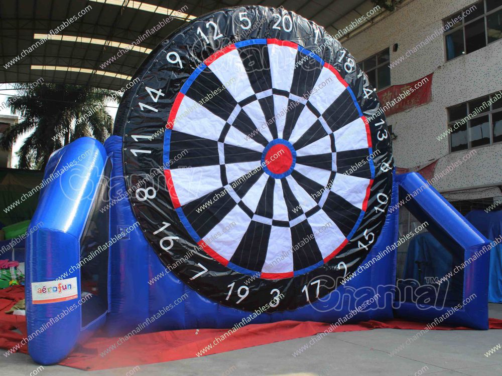 inflatable football darts aldi