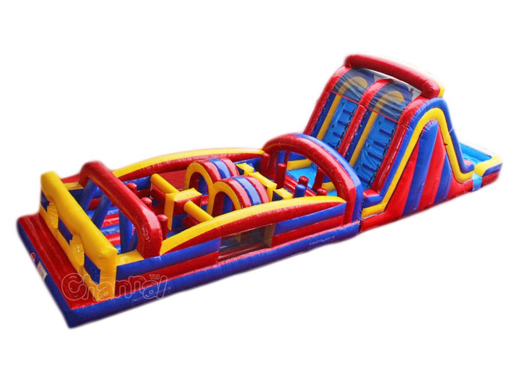 inflatable water obstacle course