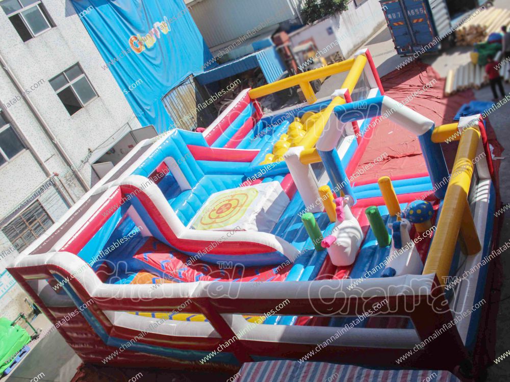 Large Jump Playground - Channal Inflatables