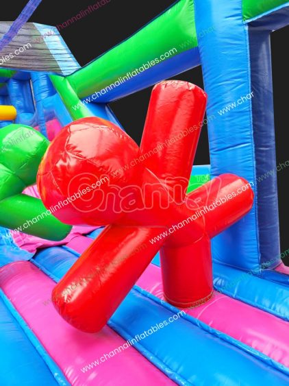 inflatable hedge obstacle