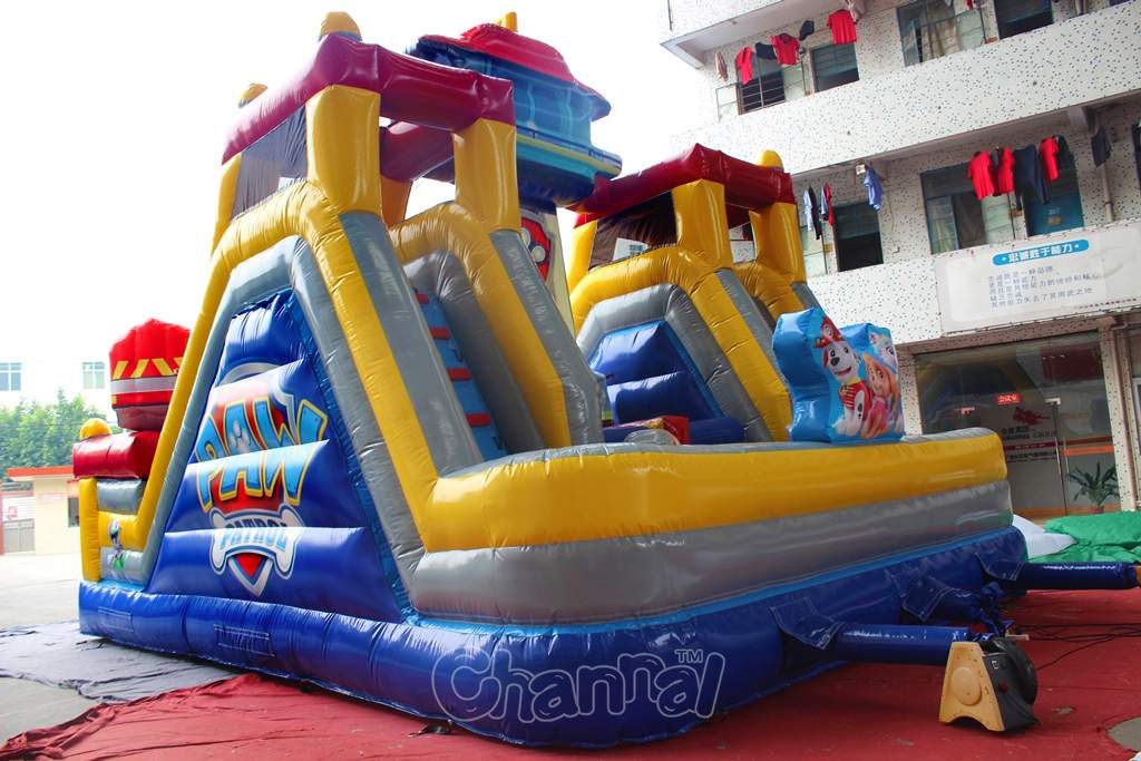 Paw Patrol Bounce Obstacle Course - Channal Inflatables