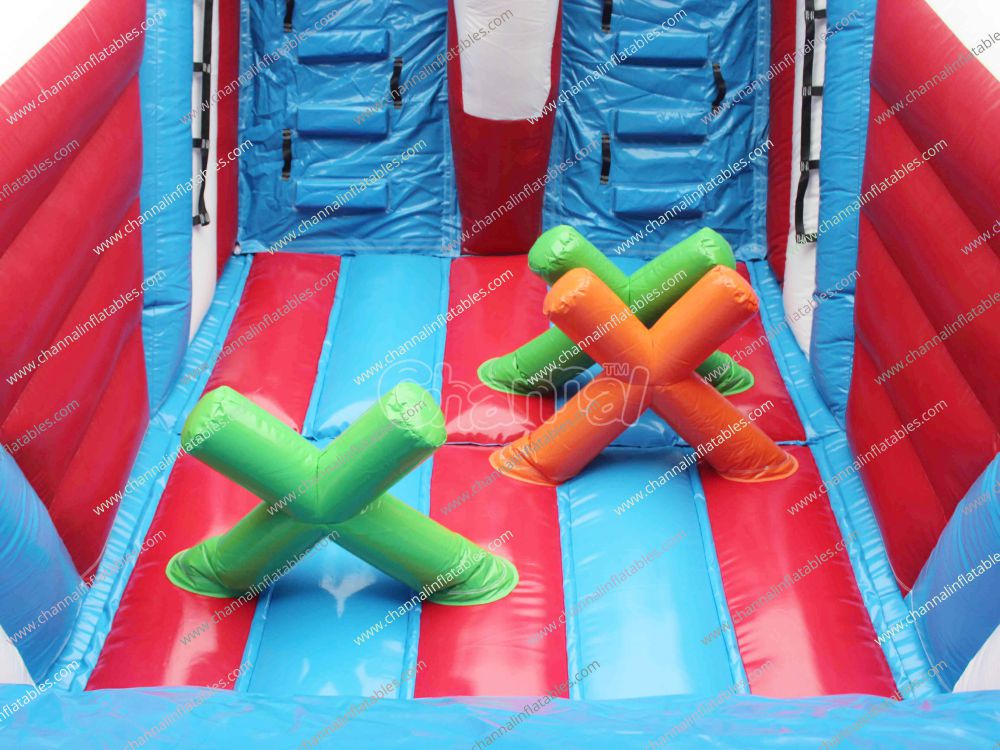 Baseball Inflatable Obstacle Course Channal Inflatables