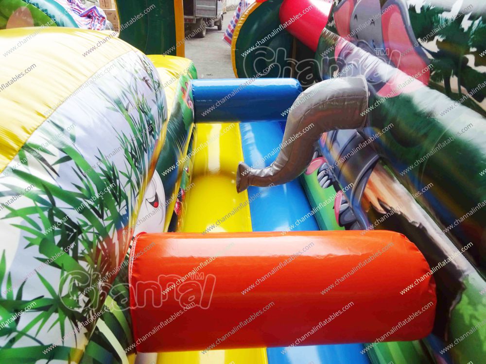 Wild Zoo Inflatable Playground - Channal Inflatables