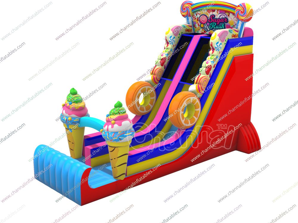 Farm Themed Inflatable Slide Channal Inflatables