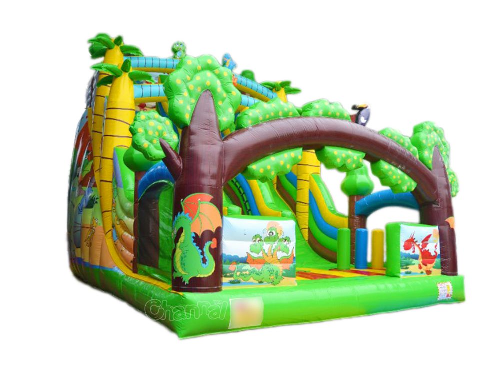 dino mighty inflatable playhouse