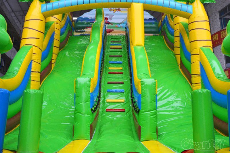 Inflatable Dinosaur Slide For Kids - Channal Inflatables