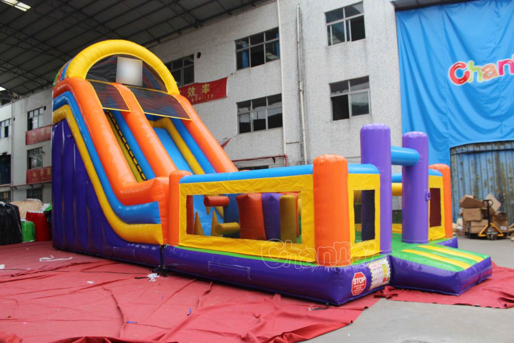 23 ft Inflatable Slide - Channal Inflatables