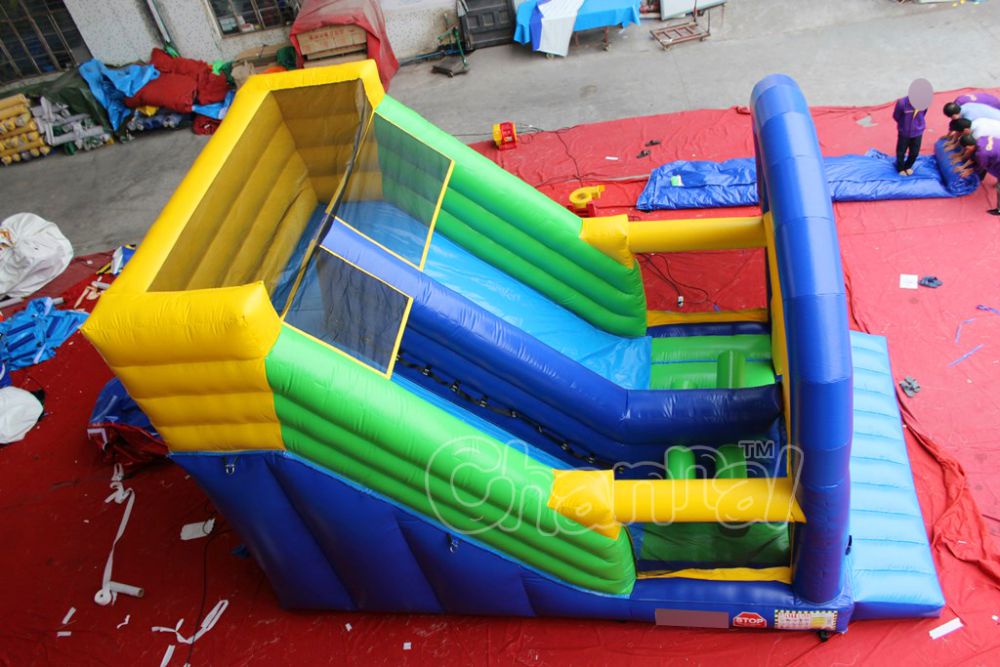 Inflatable Slide With Replaceable Panel - Channal Inflatables