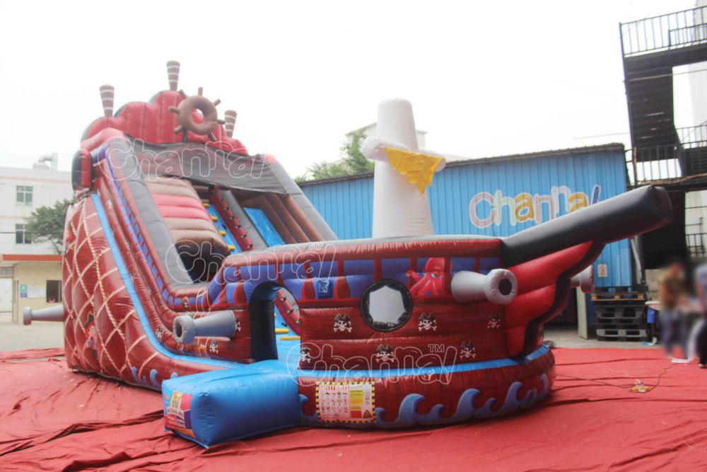 Pirate Ship Slide - Channal Inflatables