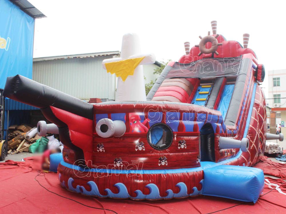 Pirate Ship Slide - Channal Inflatables