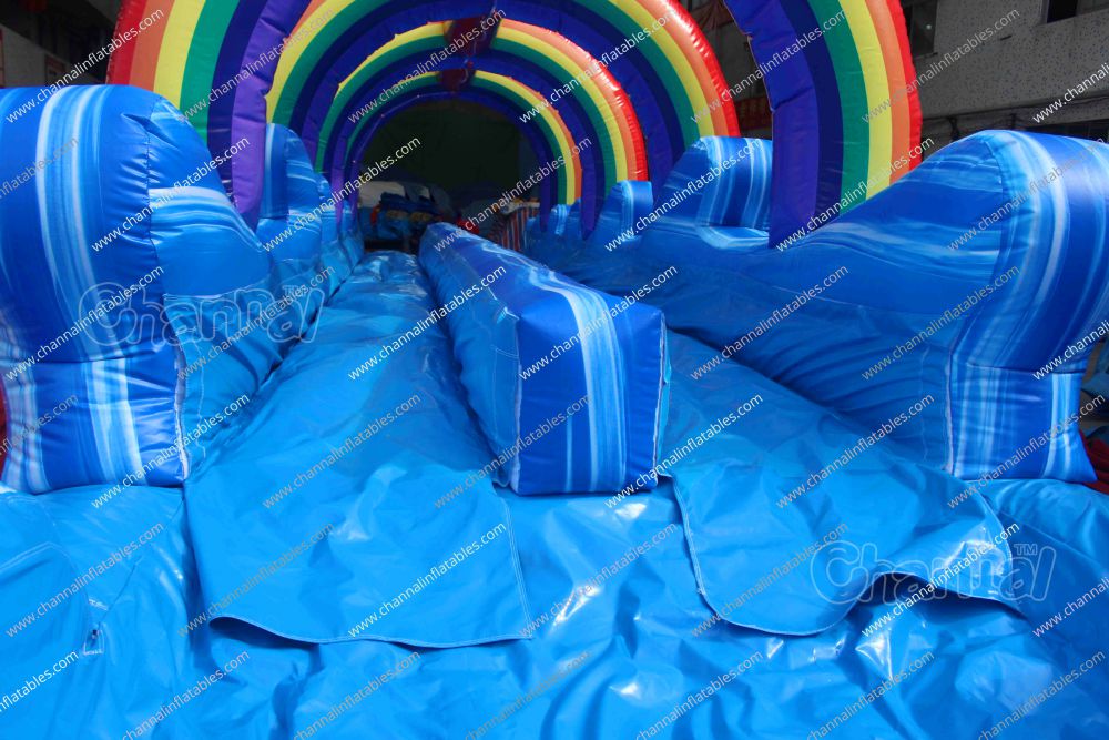 slip and slide rainbow