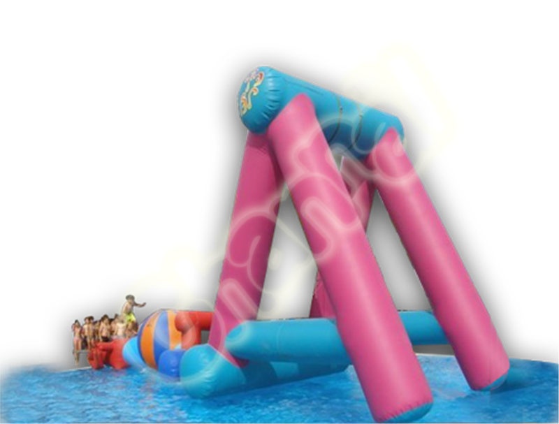 inflatable water obstacle course