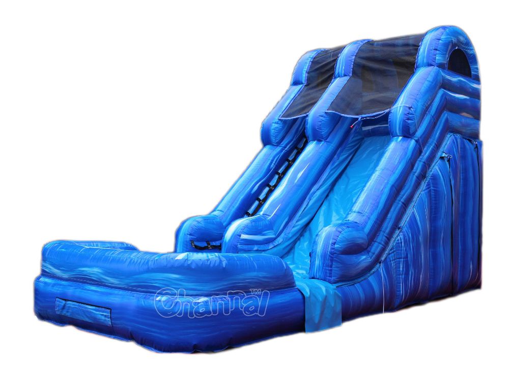 14' Inflatable Wet Dry Slide For Sale - Channal Inflatables