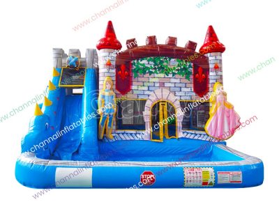 royal castle inflatable combo