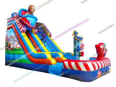 fun fair inflatable water slide