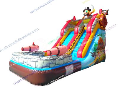 pirate inflatable slide