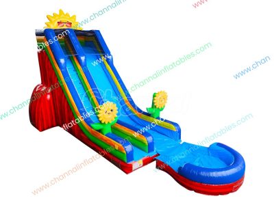 19 ft sunflower inflatable water slide