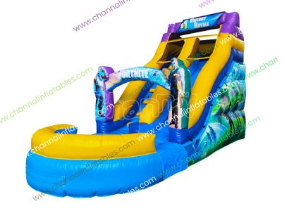 13 ft small fortnite inflatable water slide